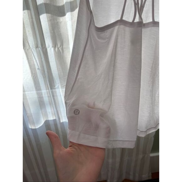 Lululemon White Love Knot Tank - Picture 3 of 4